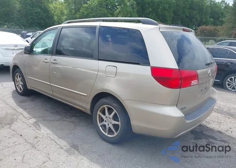 2004 Toyota Sienna Le from USA, damaged, VIN 5TDBA23C74S012205